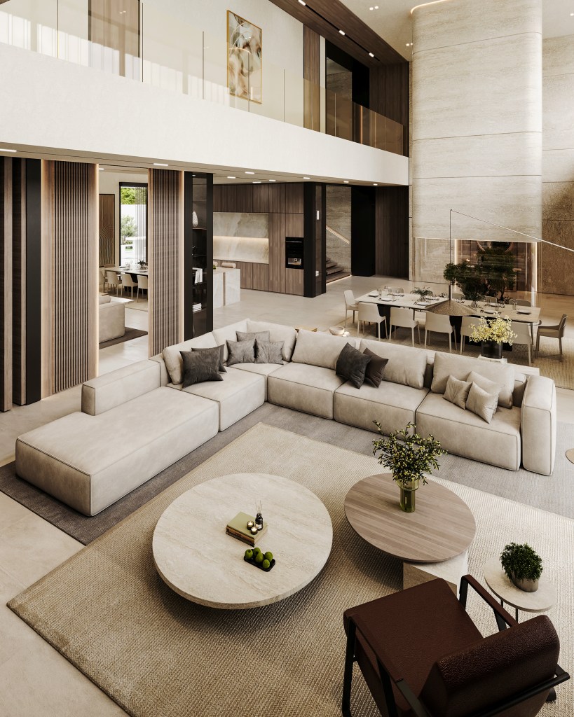 Photo inspiration: Luxury Apartment Interior Design With Functional Spaces Reference: Functional Beauty Of Luxury Architecture